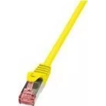 Cabo de rede LogiLink 2m RJ-45 Cat6 S/FTP amarelo