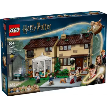 LEGO HARRY POTTER 76451 Rua dos Alfeneiros: A visita da tia Marge