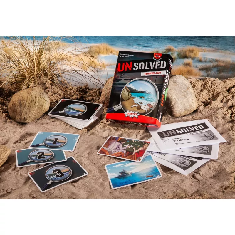 Unsolved - Tod to der Jacht, jogo de puzzle