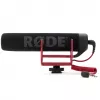 VideoMic GO, microfone preto/vermelho