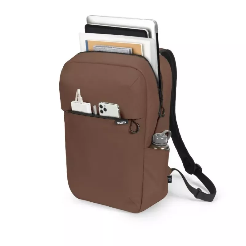 Mochila COMMUTER para portátil 13-16 polegadas, castanha