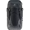Mochila Deuter Futura Pro 38 L — mochila de caminhada e alpinismo de 38 litros, costas ventiladas, cinto de cintura, cinto de peito, preto