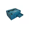Caixa de pequenas peças Makita MAKSTOR 3.6 preta, azul