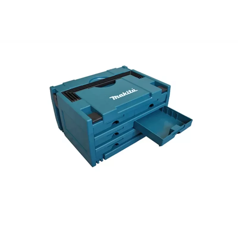 Caixa de pequenas peças Makita MAKSTOR 3.6 preta, azul