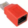 Wentronic Goobay CAT 5e ficha/conector fêmea RJ45, crossover - para redes de 100-MHz (68912)
