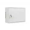 Armário rack 19 polegadas Lanberg 4U+3U 540x200mm, perfil baixo, montagem na parede, cinzento