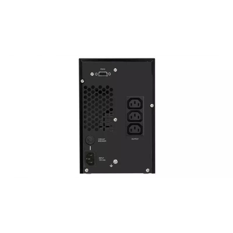 Infosec E4 Value 1000 unidade de alimentação ininterrupta (UPS) dupla conversão (Online) 1 kVA 3 saídas AC