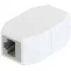 Acoplador RJ45 ALLNET TP-TP CAT6A 8 pinos magnético compatível com PoE 10G