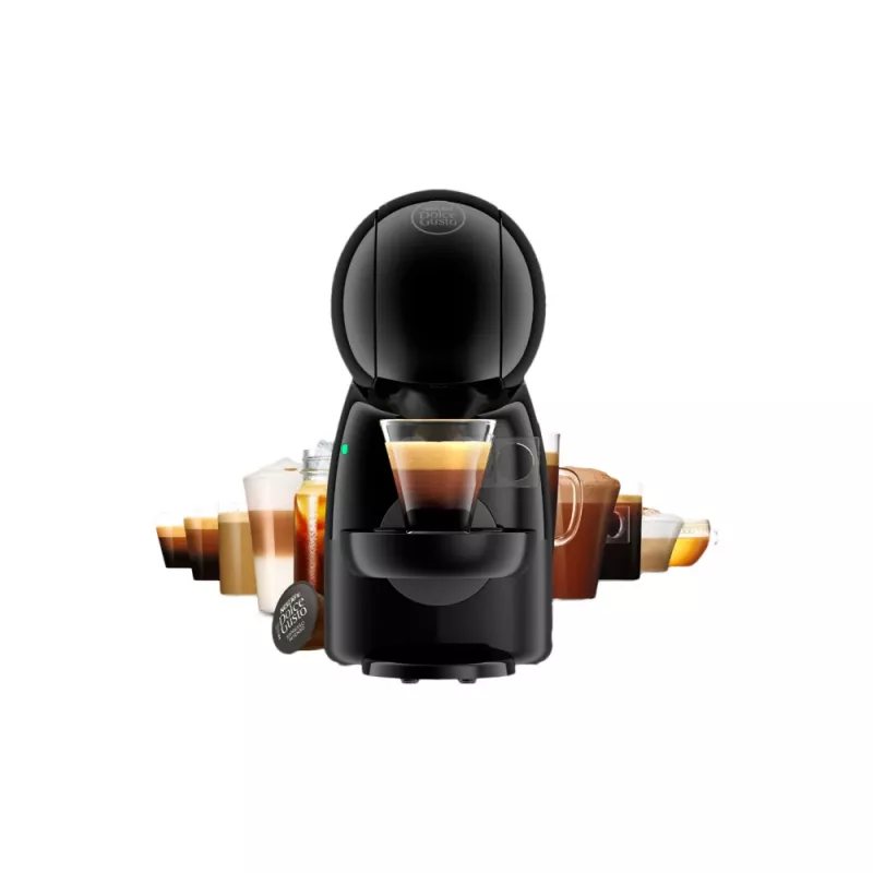 Máquina de café de cápsulas DeLonghi EDG110.AB Piccolo XS — 15 bar, depósito de água de 0,8 l, bancada, preto