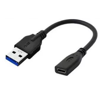 Cabo USB Microconnect USB3.0ACF02 USB 3.2 Gen 1 (3.1 Gen 1) 0,2 m USB A USB C preto