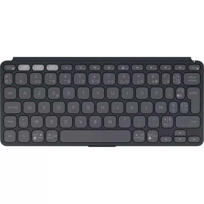 Teclado Logitech Keys-To-Go 2 Universal Bluetooth AZERTY Francês Grafite