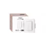 Interruptor inteligente para estores Aqara DS-K02D – unidade de controlo central para estores (Thread, Zigbee, Bluetooth)