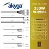 Fonte de alimentação ATX Akyga AK-U4-350 Ultimate 350 W, 80 PLUS Bronze, PFC ativo, ventoinha de 120 mm