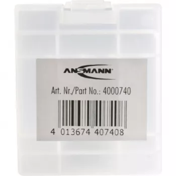 Caixa de pilhas ANSMANN 4000740 BATTERY BOX 4, para no máx. 4 pilhas AA ou AAA
