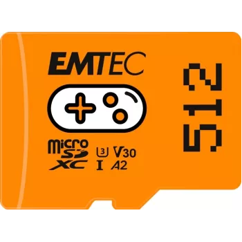 Cartão MicroSDXC Emtec Gaming 512 GB