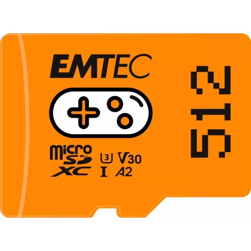 Cartão MicroSDXC Emtec Gaming 512 GB