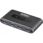 SpeaKa Professional Comutador USB 3.2 Gen 1 de 2 portas (USB 3.0) Cinzento (SP-13712096)