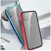 Capa protetora anti-choque COMMA Joy para iPhone 11 Pro, vermelho — capa de proteção com absorção de choques
