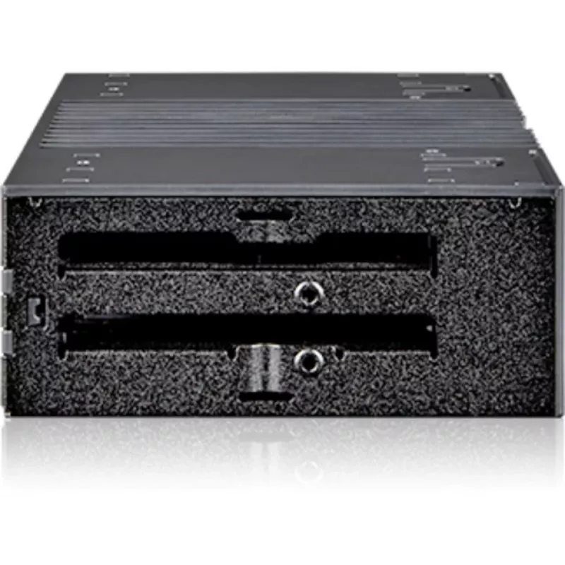 ICY DOCK - MB024SP-B - flexiDOCK moldura de troca sem bandeja para 4x 2,5 SAS/SATA SSD/HDD para baía de 5,25