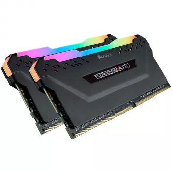 DIMM 32 GB DDR4-2666 2x 16 GB kit duplo preto CMW32GX4M2A2666C16 Vengeance RGB PRO INTEL XMP