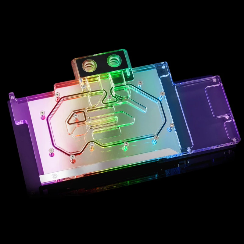 Bitspower International Bitspower BP-VG3080AST - transparente - bloco de água - líquido - acrílico - cobre - níquel - ASUS ROG Strix GeForce RTX 3080 - 153 mm