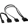 Ventoinha para caixa AEROCOOL Saturn 12F ARGB de 120 mm, 120x25 mm, 12 V, PWM, 1000 rpm, 35,8 CFM, 19,6 dB