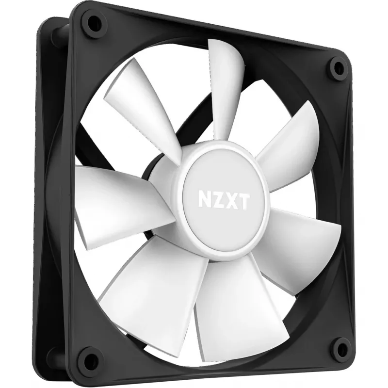 NZXT F120 RGB Core ventoinha de caixa de 120 mm, PWM de 4 pinos, preta