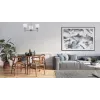 Lustre de suspensão clássico Activejet MIRA cromado triplo 3xE27 para sala de estar