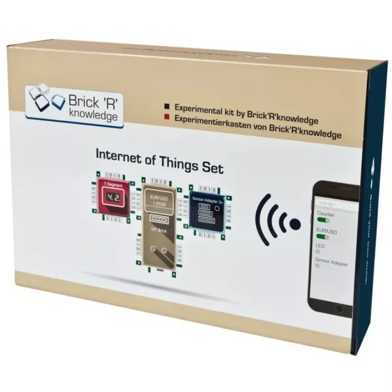 Conjunto IoT ALLNET ALL-BRICK-0688 — kit IoT, idioma espanhol