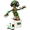 LEGO Marvel Dancing Groot figura de ação animada de construção – Personagem dos Guardiões da Galáxia – conjunto interativo de acionamento manual para crianças – super-herói