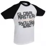 T-shirt Global Masters GM Text - Branco (M)