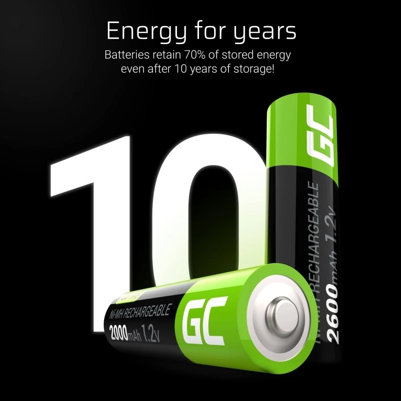 Pilhas Ni-Mh AA R6 2600 mAh x16