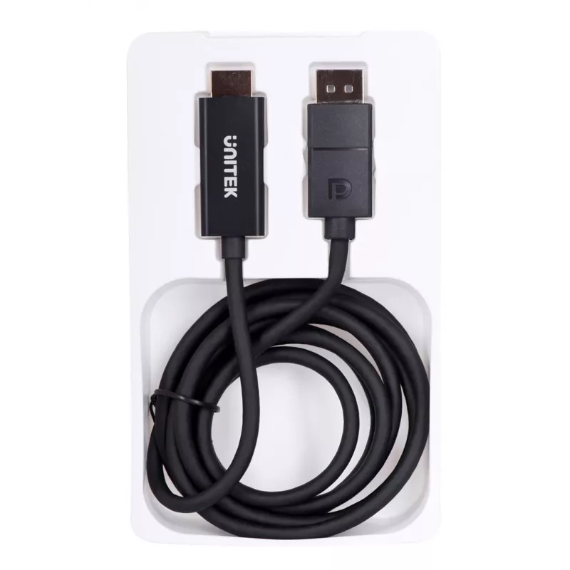 CABO UNITEK DisplayPort 1.2, HDMI, 4K@60 Hz, 1,8 m, V1608A