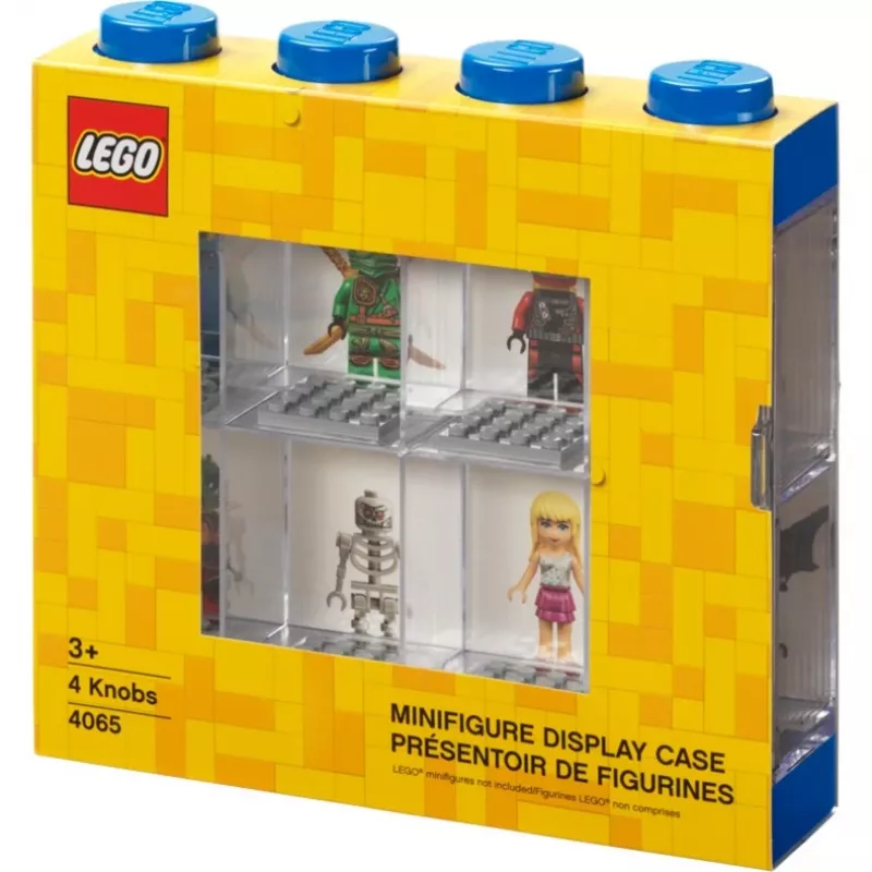 Room Copenhagen LEGO Vitrine para minifiguras Azul (azul/transparente)