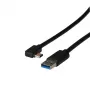 Cabo USB 3.2 Gen1 5Gbit 3A EFB-Elektronik, ficha Type-A – ficha Type-C 90°, 3 m Fabricante: EFB Elektronik (EBUSBC-USBC5GAK.3)