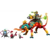 Brinquedo de construção LEGO 71492 Dreamzz Conjunto de brincar Camaleão de Fogo do Mateo, modelo de blocos para construção imaginativa