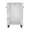 Armário rack Lanberg FF01-6615-12SL 15U rack autónomo Cinzento