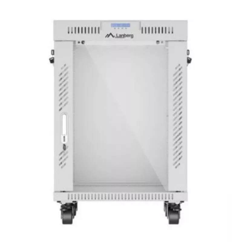 Armário rack Lanberg FF01-6615-12SL 15U rack autónomo Cinzento