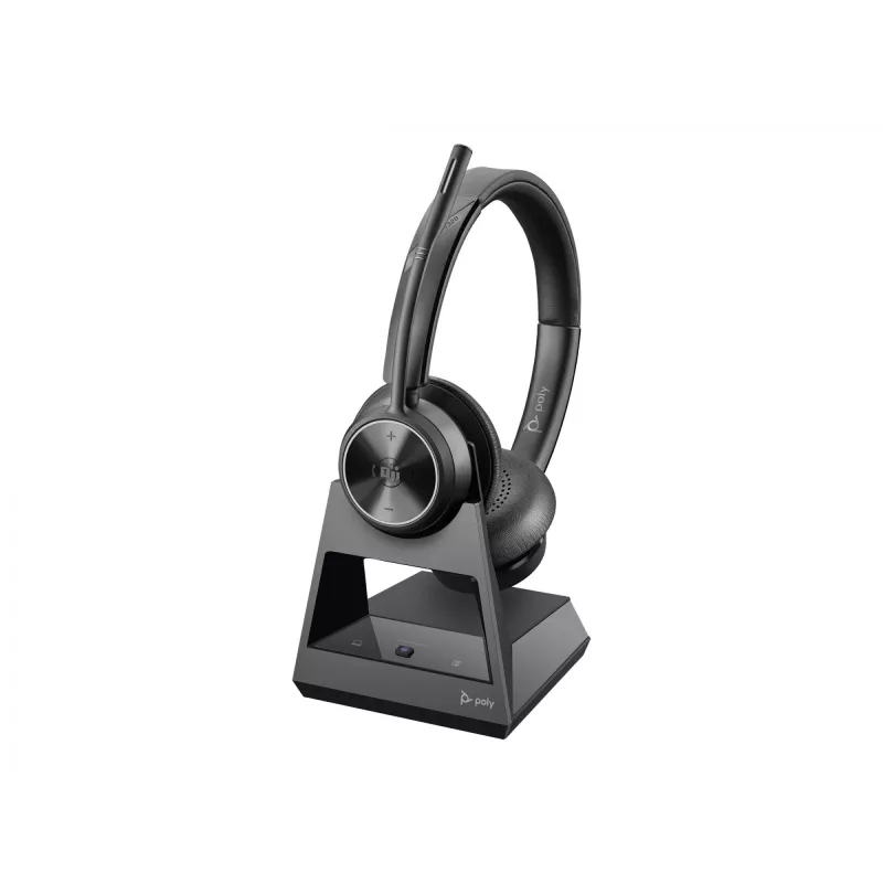Poly Savi 7320 Stereo Microsoft Teams Certified DECT 1880-1900 MHz Top EMEA - INTL English Loc Ficha Euro