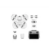 Drone DJI Flip com comando DJI RC 2, 48 MP, 4K HDR (3840x2160), 3110 mAh, 16 m/s, até 31 min de voo, menos de 249 g, preto/branco