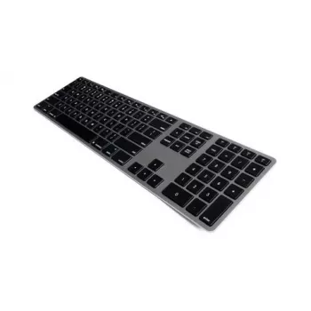 Teclado sem fios Mac alumínio cinzento sideral