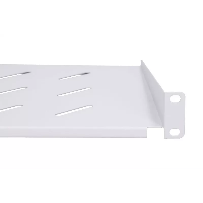 Prateleira de rack Extralink Extralink Shelf 1U 250 mm cinzento 19 polegadas