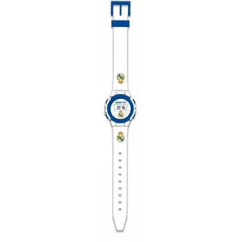 Relógio Kids Euroswan RM00014 — design Real Madrid, bracelete ajustável, resistente à água