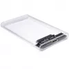 Caixa HDD Argus GD-25000, USB 3.0, transparente