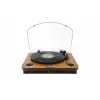 Gira-discos com transmissão por correia AKAI ATT-11BT — castanho, 33/45/78 rpm, 0,8 W RMS