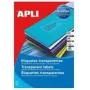 Etiquetas transparentes resistentes às intempéries agipa 119027 63,5 x 38,1 mm (rolo)