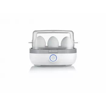 Ovo cozedor EK 3164 (branco/cinzento, 420 Watt, para 6 ovos)