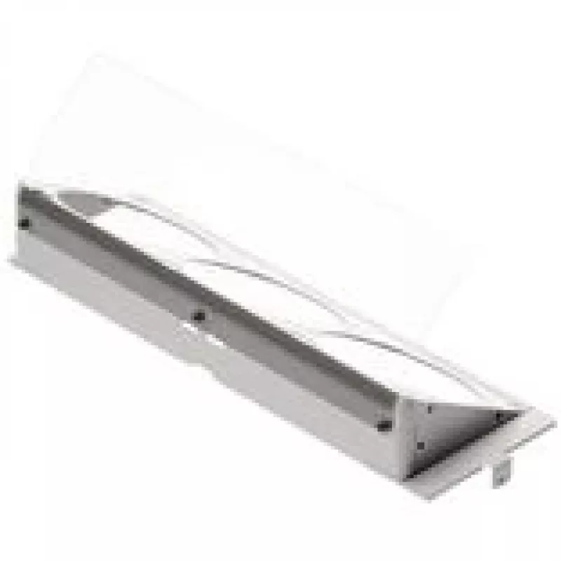 Suporte inferior angular para ventoinhas HAVN HS 420 branco — suporte de montagem de ventoinhas para instalação inferior na caixa