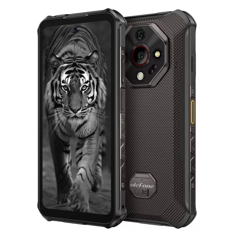 Smartphone UleFone Armor X16 6,1 polegadas 128 GB preto, classe de eficiência energética A