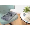Almofada elétrica Beurer HK 123 XXL Cosy Grey Green Planet 60x30cm 6 níveis desligamento automático